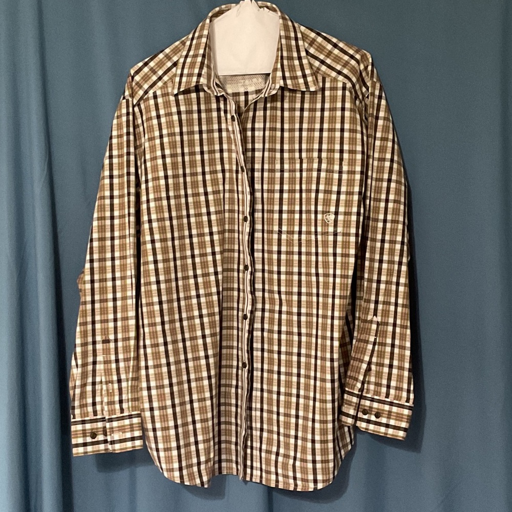 Ariat Pro Series Plaid Button Down Shirt